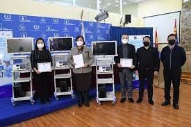 Эмнэлгүүдэд шаардлагатай “Ходоодны дуран оношилгооны иж бүрдэл”         гардуулан өглөө